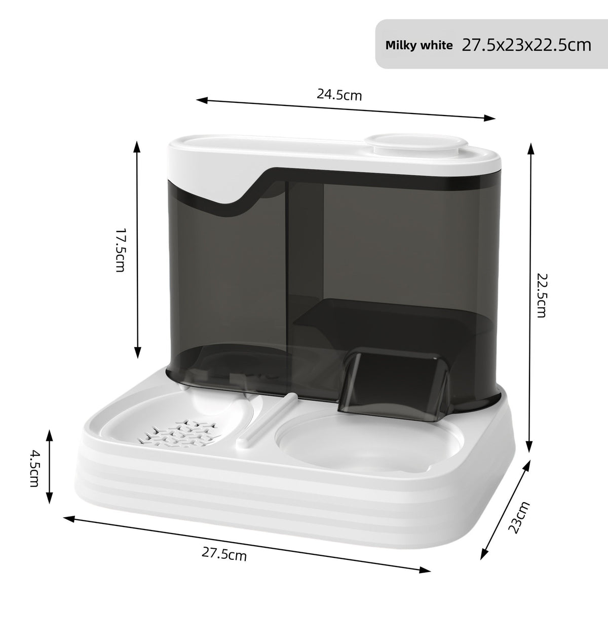 Automatic Cat Water and Food Feeder