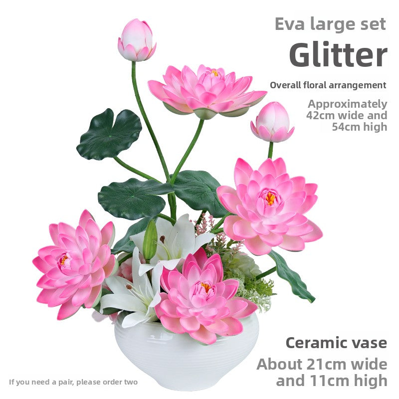 Artificial silk flowers