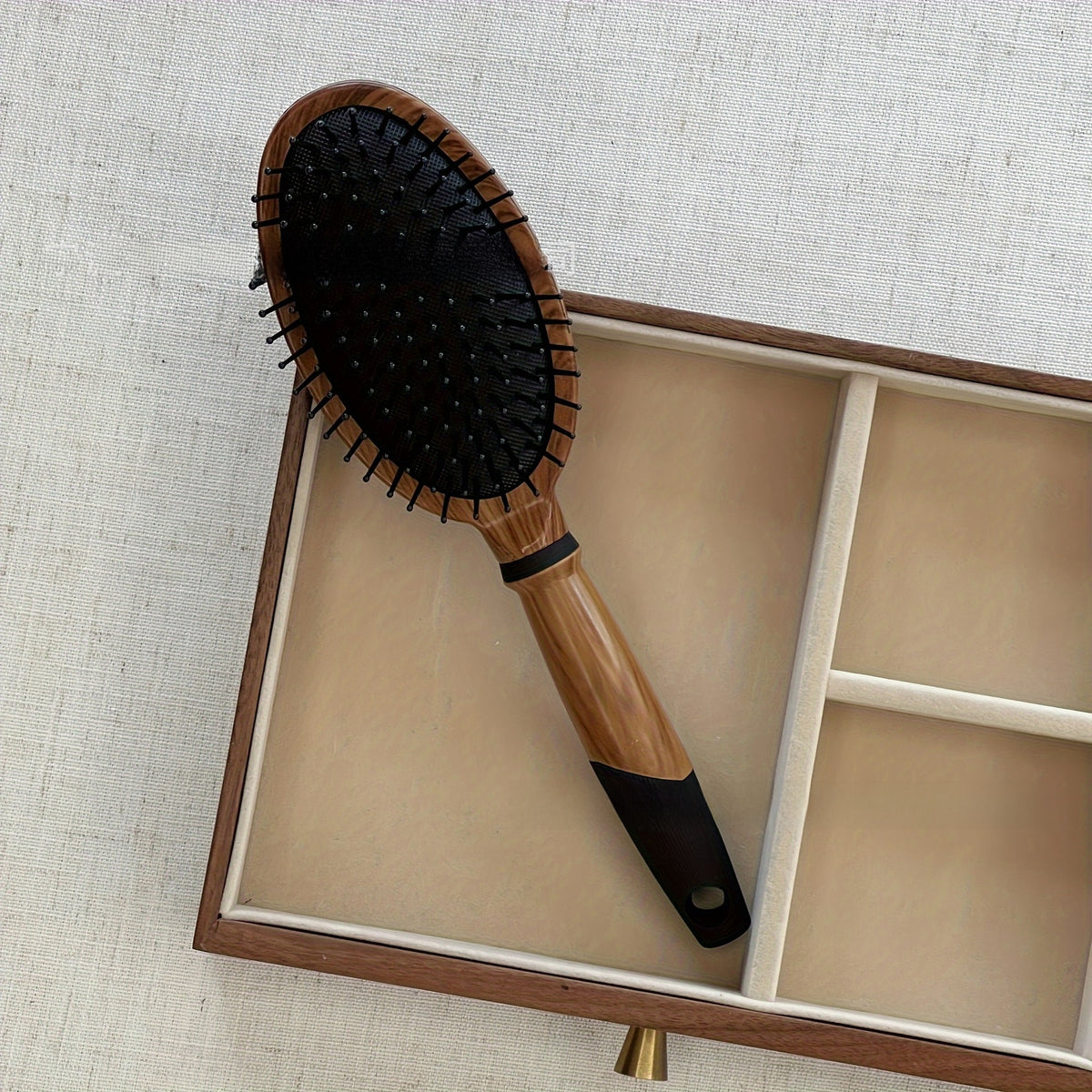 Wood Grain Air Cushion Hair Styling Brush