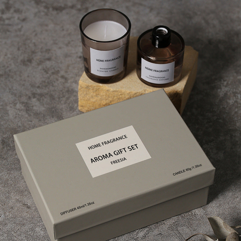 Flameless Aromatherapy Candle Set with Long-Lasting Fragrance