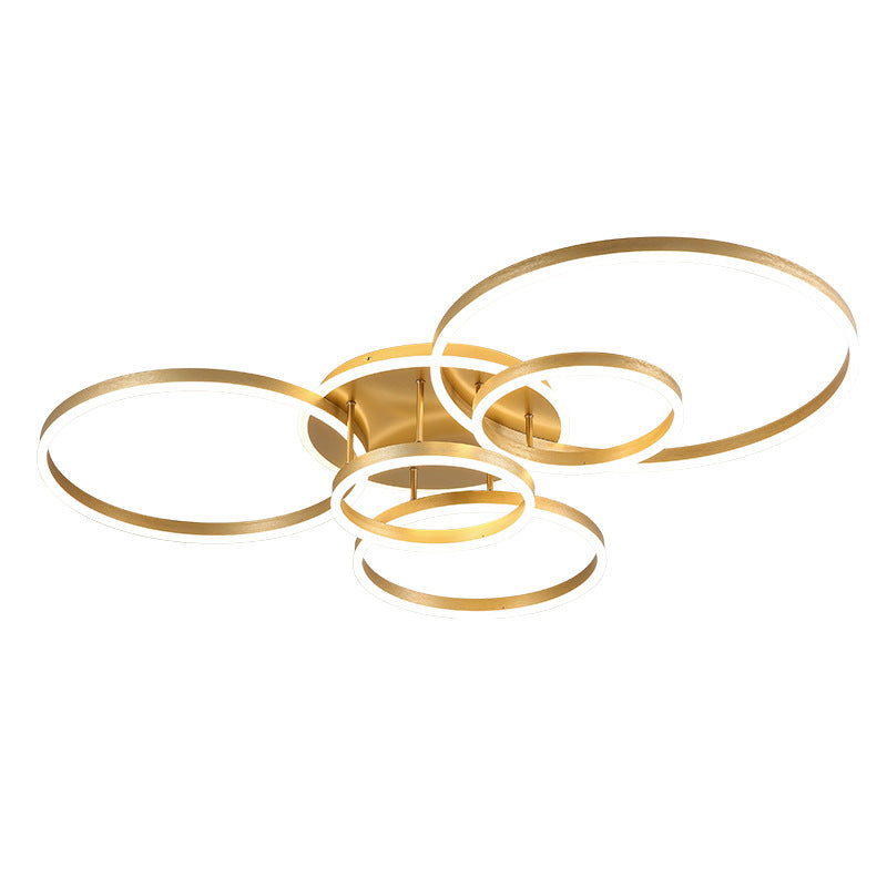 Round Creative Living Room Ceiling Light