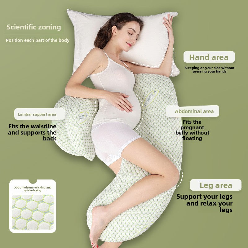 Maternity Body Pillow for Side Sleeping