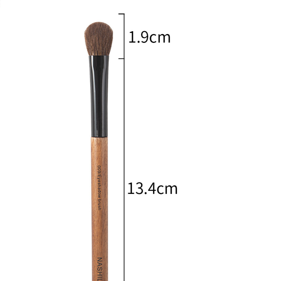 14-Piece Wooden Handle Makeup Brush Set