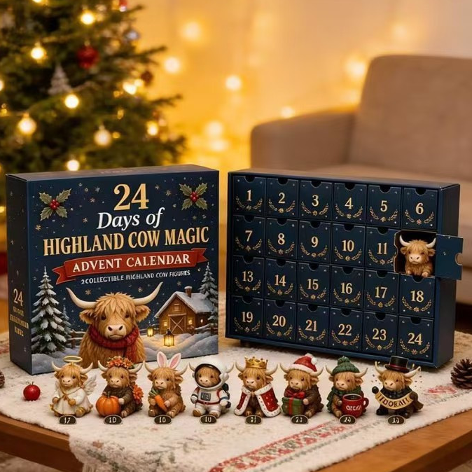 24 Days Christmas Duck Magic Advent Calendar with Animal Blind Boxes