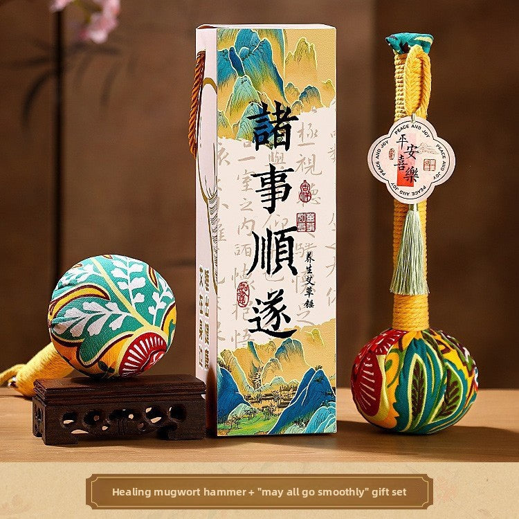 Mugwort Massage Hammer Gift Set
