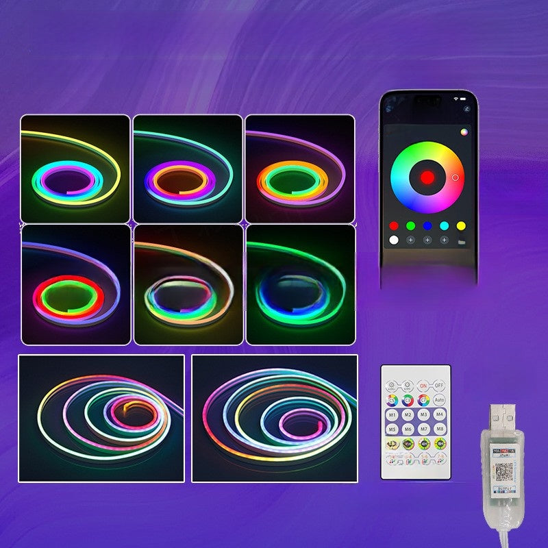 Flexible Running Water Neon Light Strip
