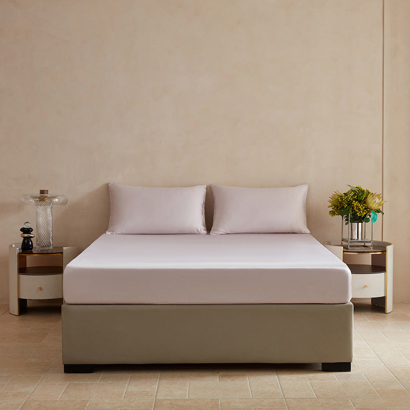 Bamboo Fiber Fitted Sheet and Duvet Cover Set