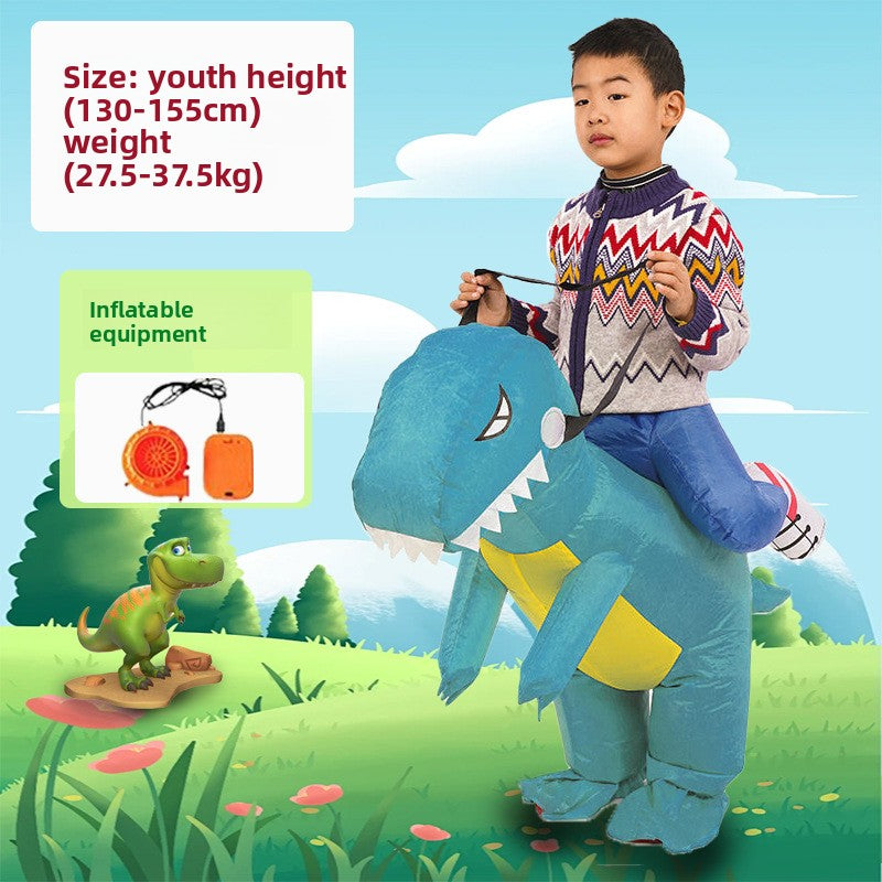 Dinosaur Inflatable Costume for Performance and Halloween