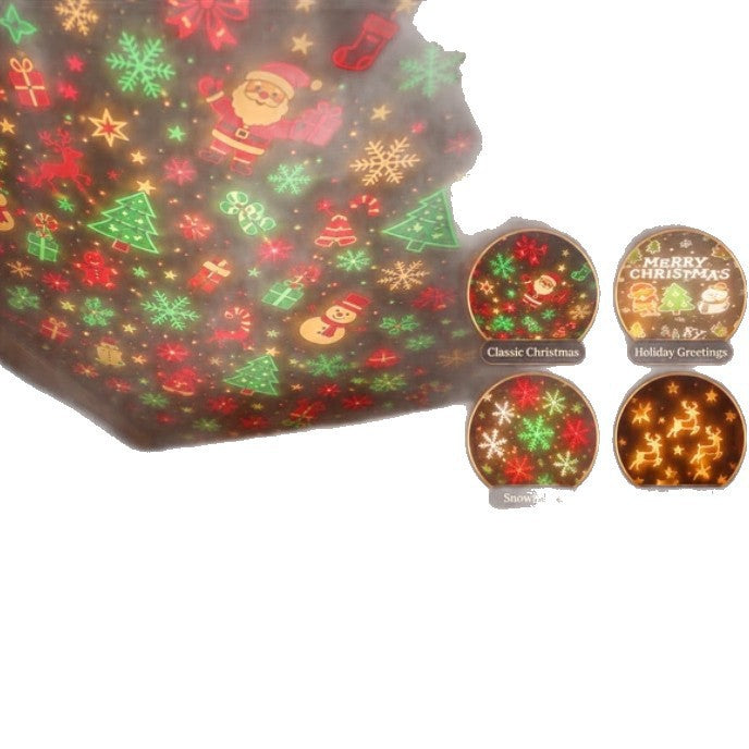 Decorative Projection Light with Interchangeable Lenses
