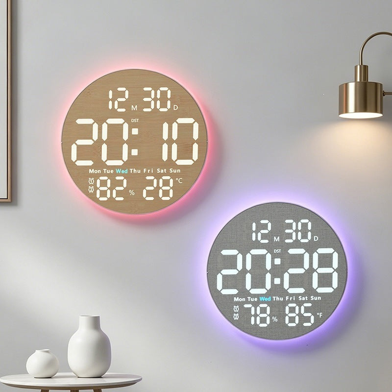 LED Digital Wall Clock