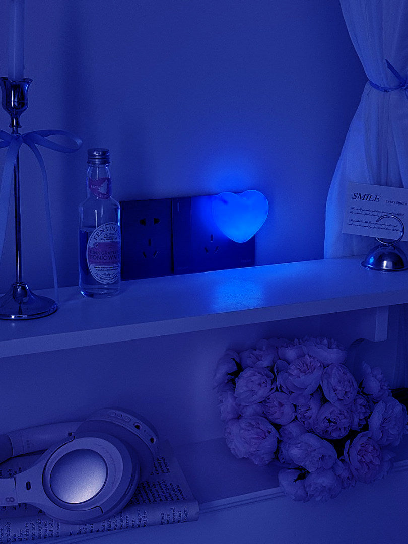 Pink Ambient Night Light with Smart Switch for Bedroom