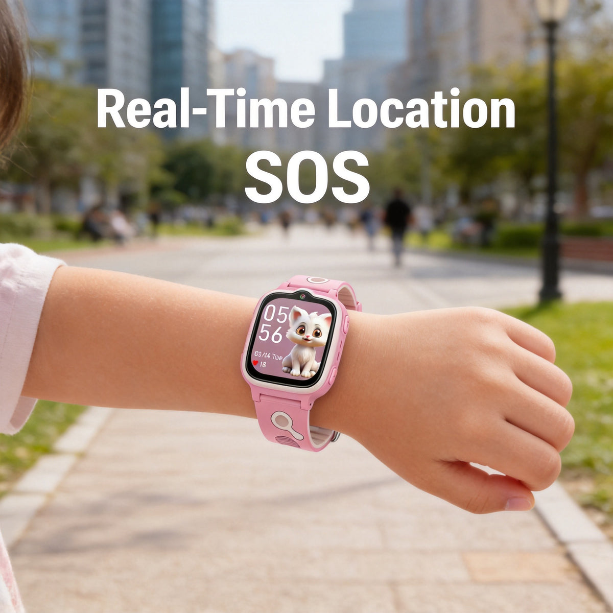 Children Smart Watch with SIM Card GPS Positioning