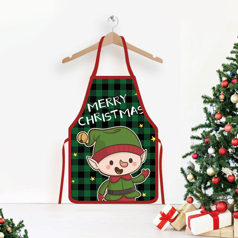 Christmas Printed Apron for Home and Party