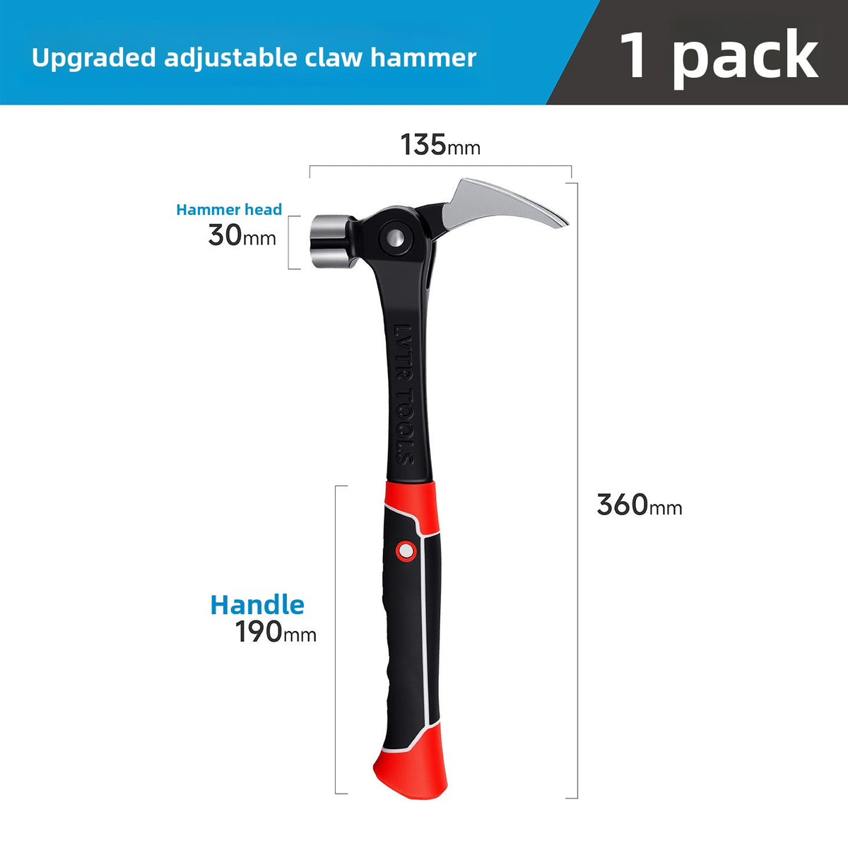 Multifunctional Forged Steel Claw Hammer