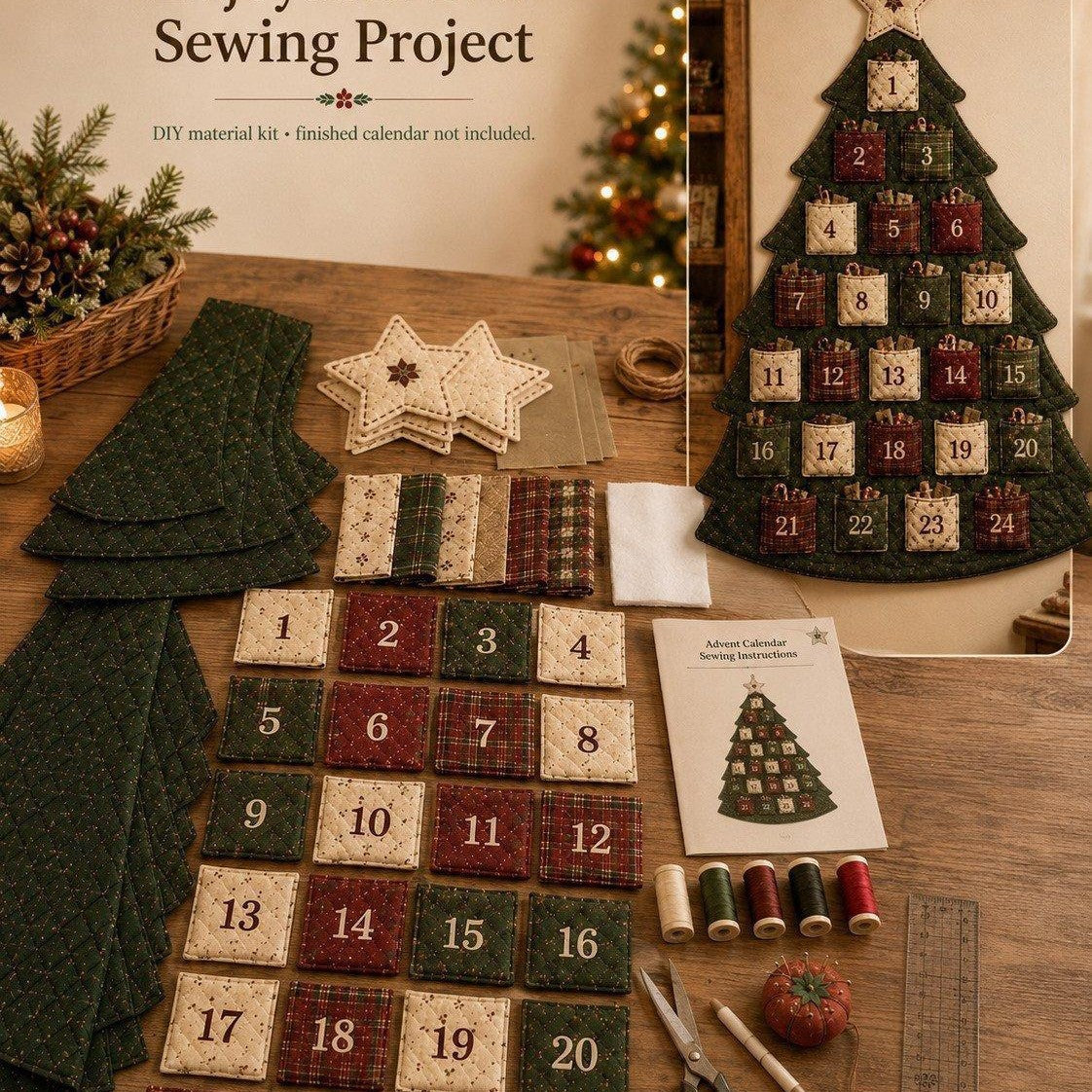 24-Pocket Christmas Tree