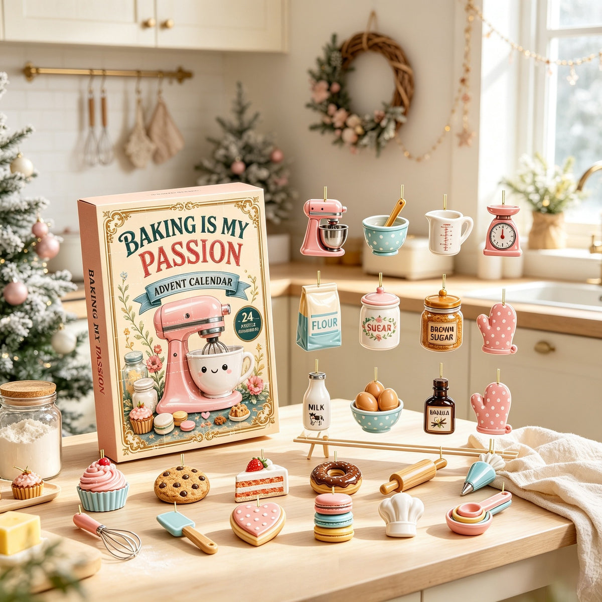 Vintage Baking Advent Calendar Blind Box