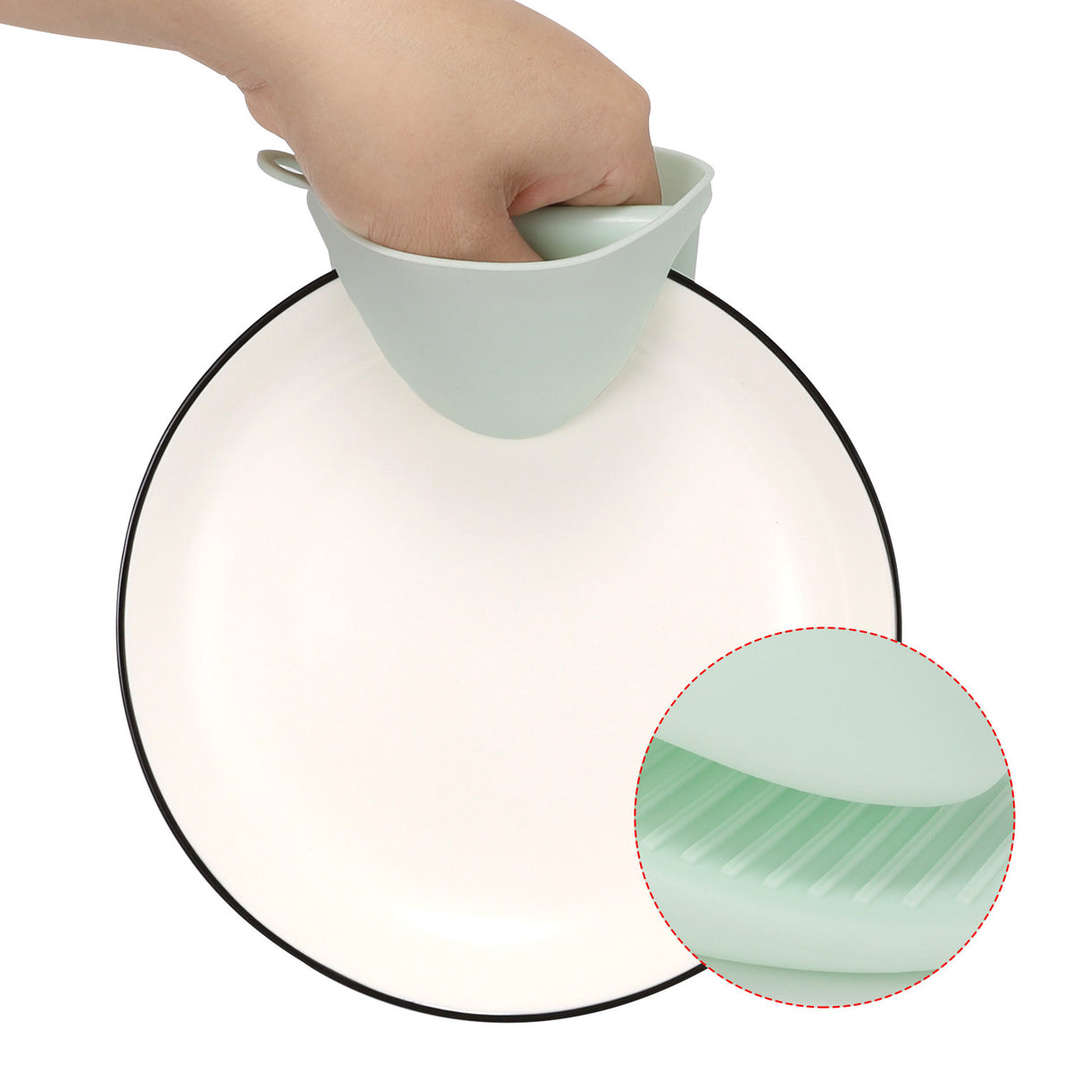 Anti-Pinch Door Stopper Clamp