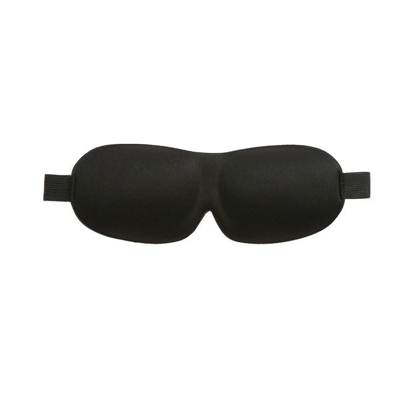 3D Contoured Full Blackout Sleep Eye Mask with Adjustable Strap