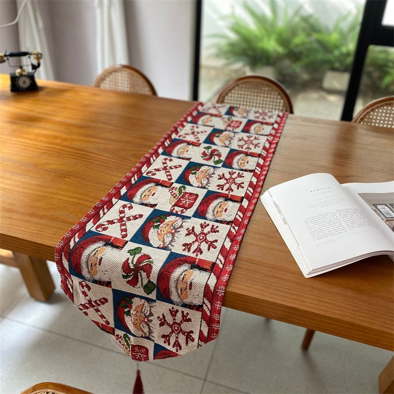 Christmas Table Flag