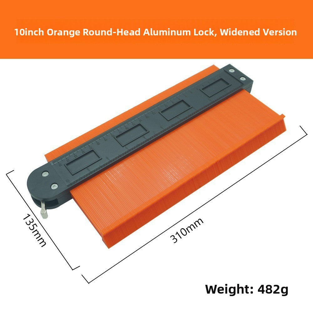 Curved Angle Measuring Tool for Woodworking