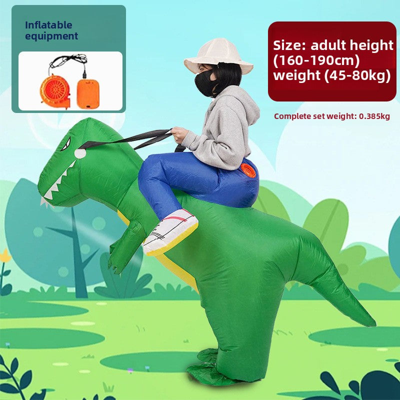 Dinosaur Inflatable Costume for Performance and Halloween