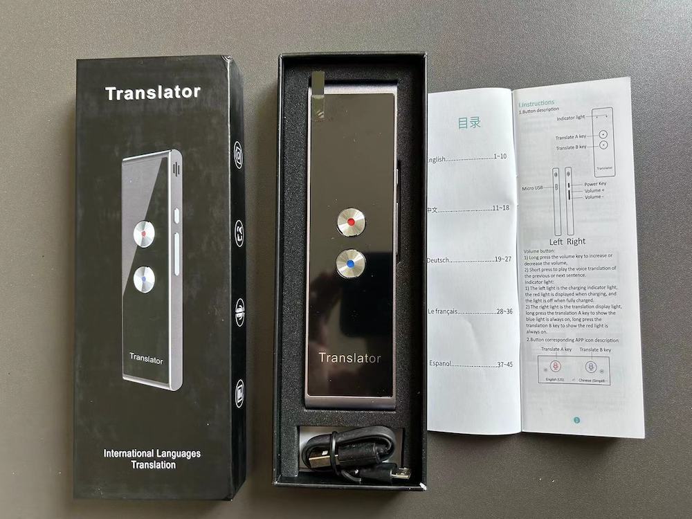 T8 Multilingual Bluetooth Voice Translator Pen