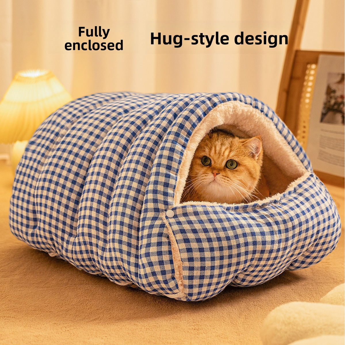 pet cave bed