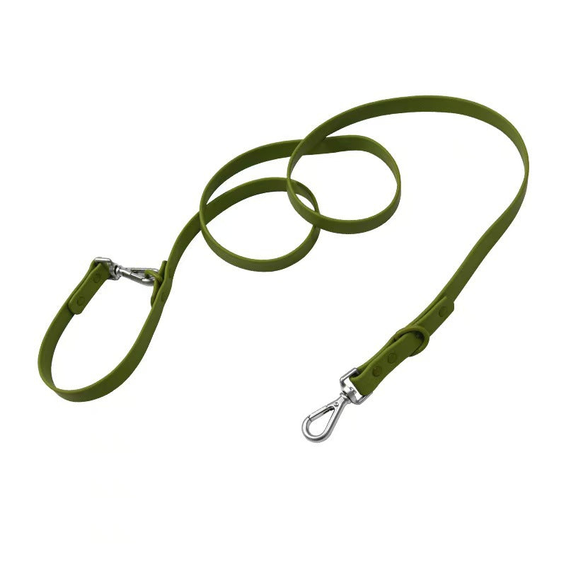 Retractable PVC Dog Harness and Leash Set