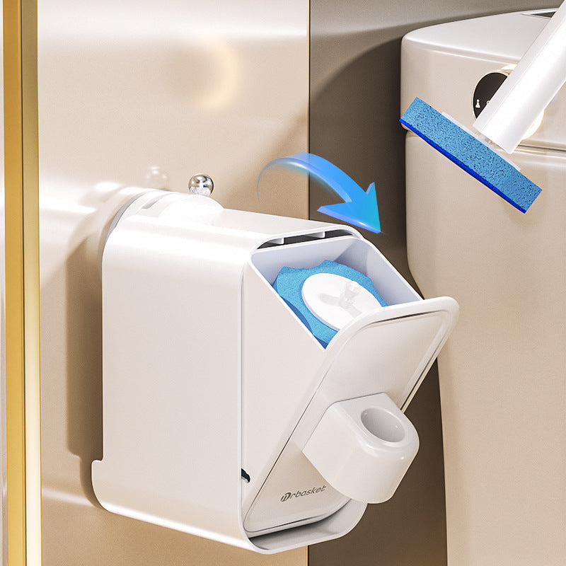 Suction Cup Disposable Toilet Brush Toilet Household