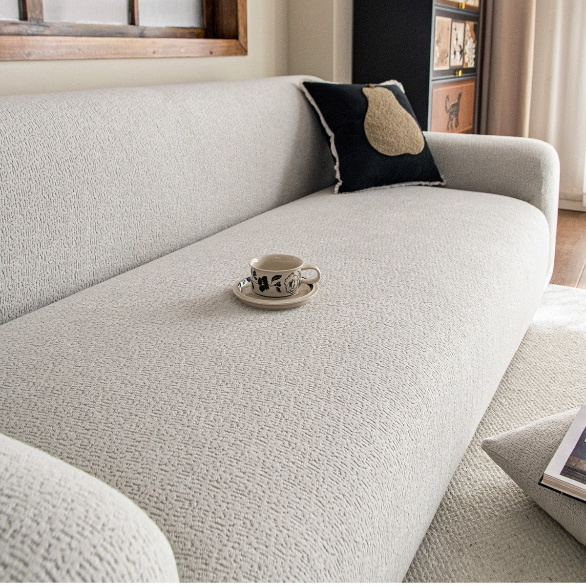 Anti-Cat Scratch Thickened Sofa Protector Cover