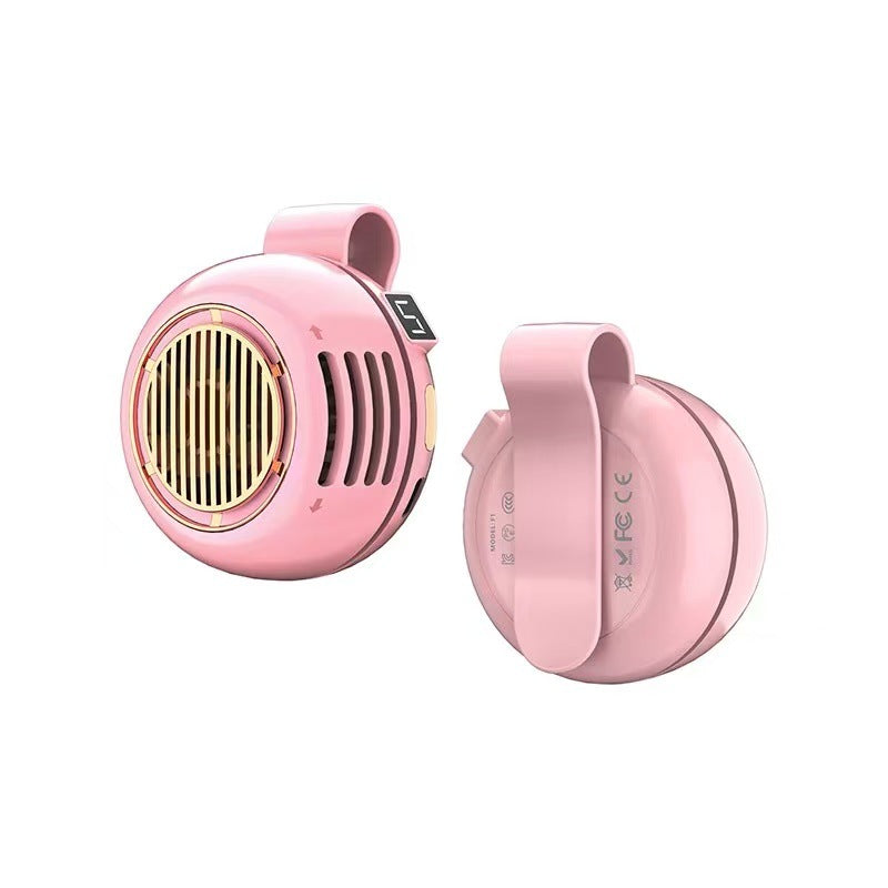 Mini Portable Bladeless Fan with Clip