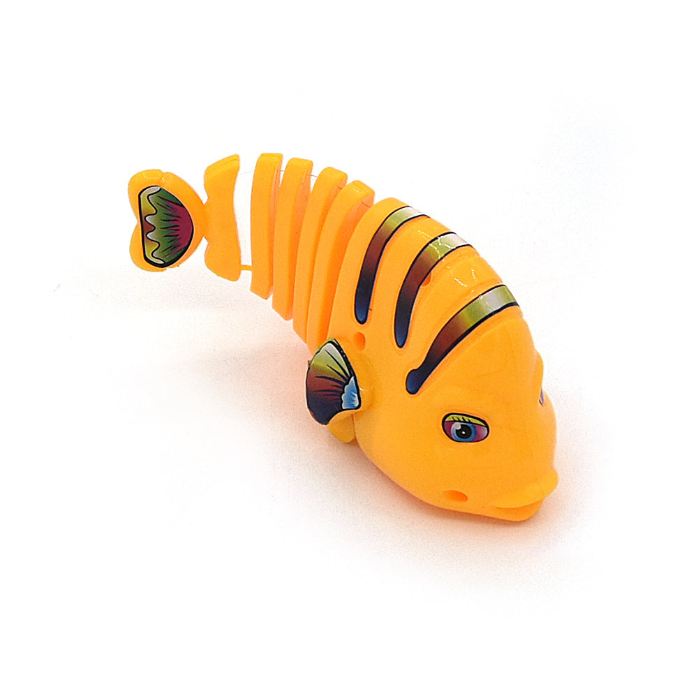 Spring Swing Fish Cat Toy