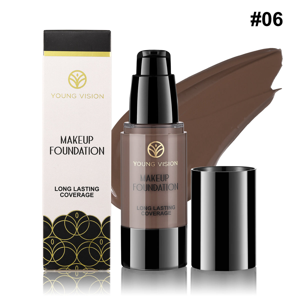 Matte Oil-Control Waterproof Liquid Foundation