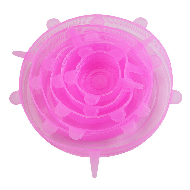 Food Grade Silicone Fresh Keeping Lids