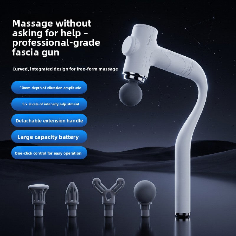 Long Handle Detachable Electric Muscle Massager