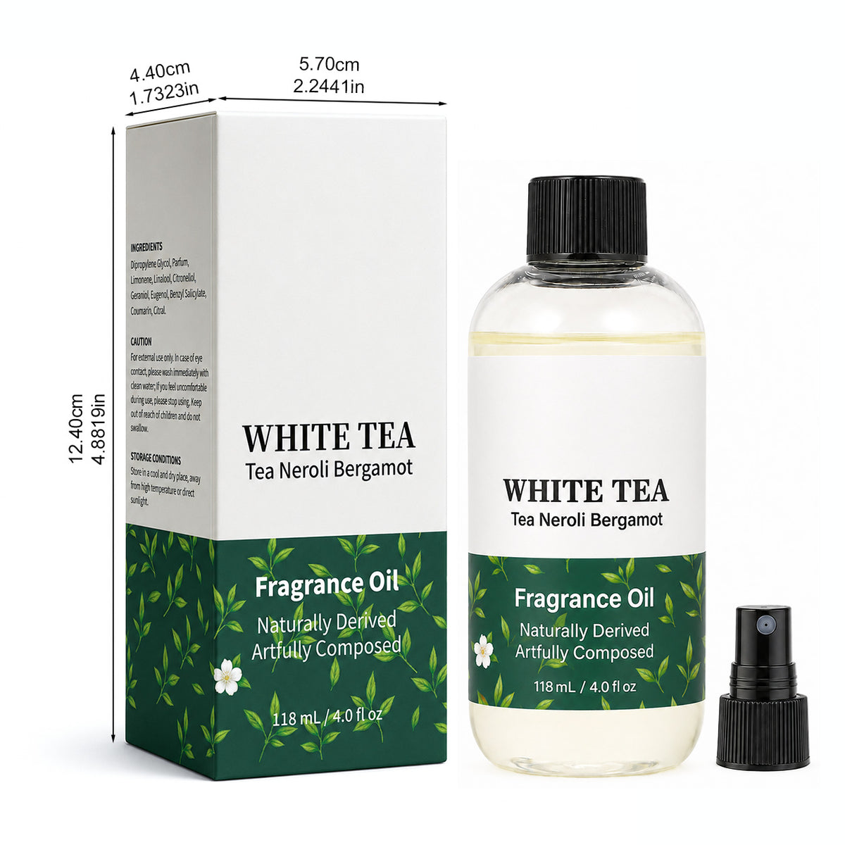 Premium White Tea Fragrance Spray