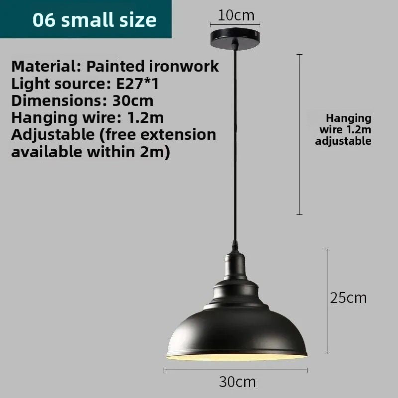 Iron Art Adjustable Ceiling Lamp