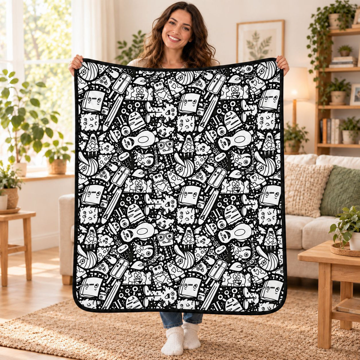 Christmas DIY Decal Blanket