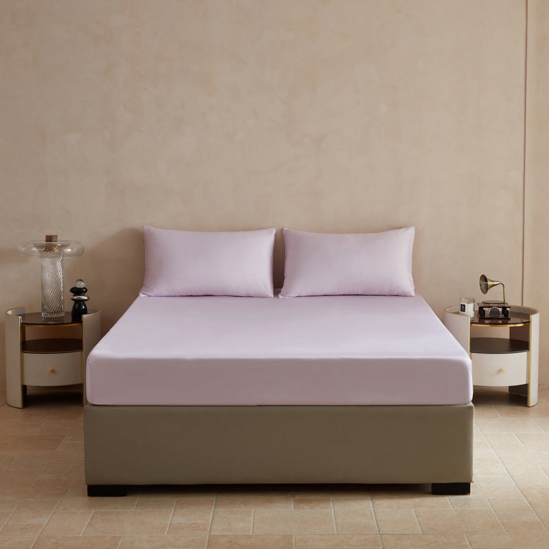 Bamboo Fiber Fitted Sheet and Duvet Cover Set