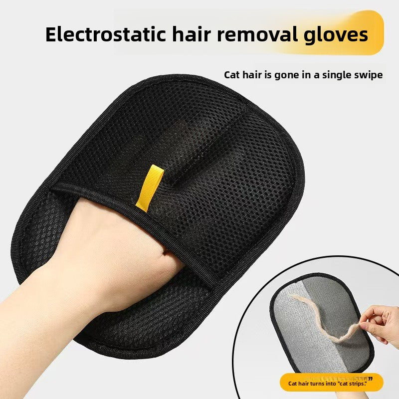 Pet Hair Removal Glove Two-Way Brush