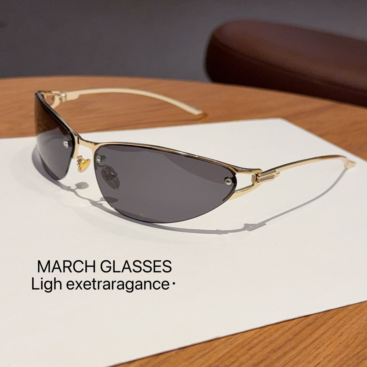 Women's Metal Cat-Eye UV Protection Gradient Sunglasses