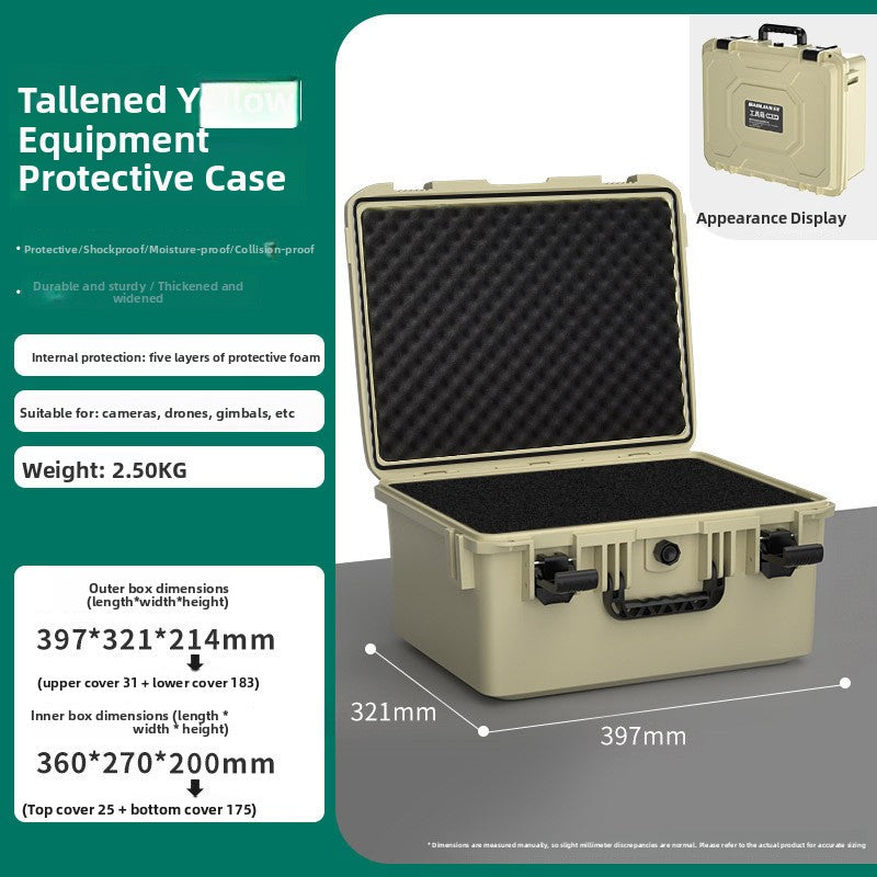 Durable Waterproof Plastic Protective Tool Case with Foam