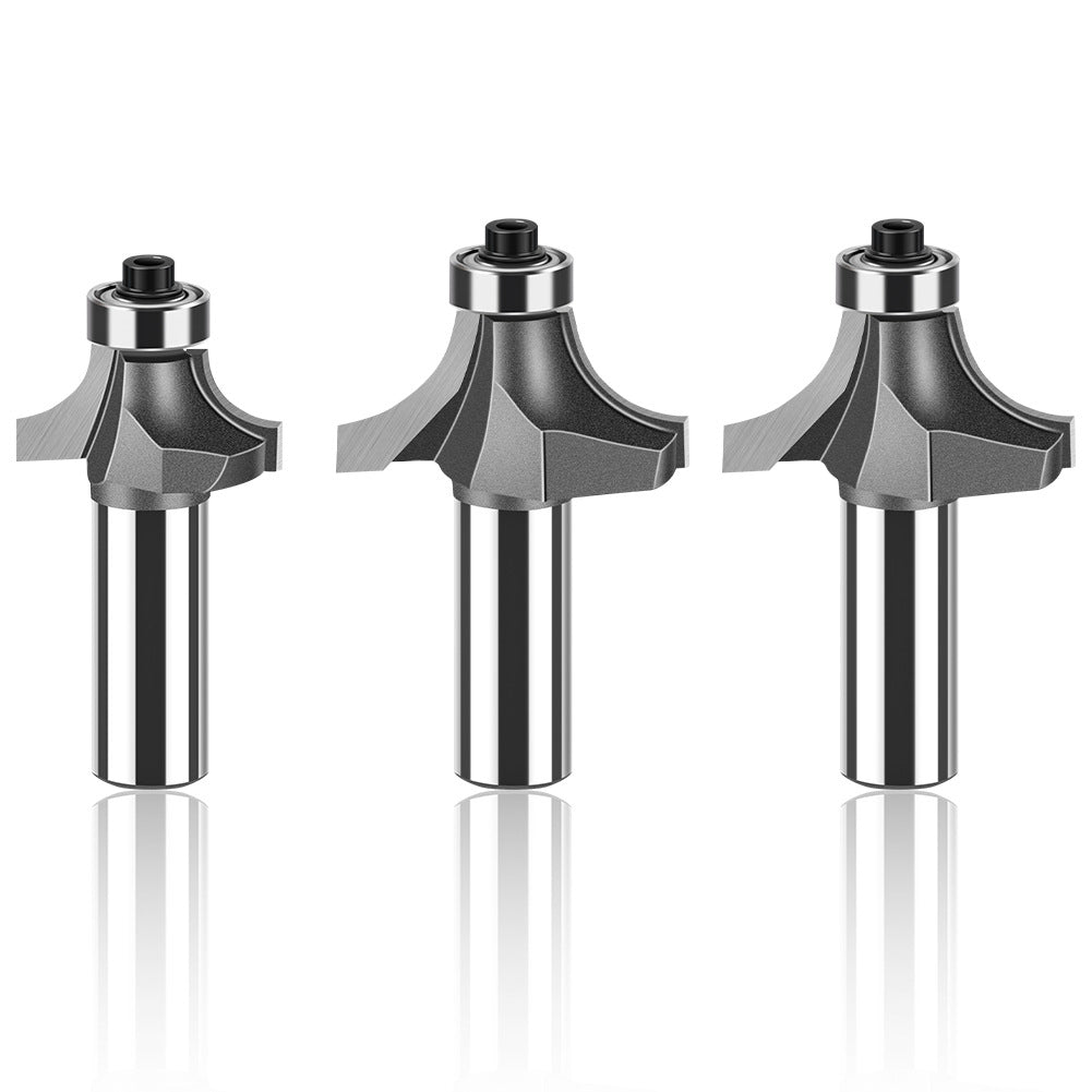Tungsten Steel Round Angle Woodworking Milling Cutter