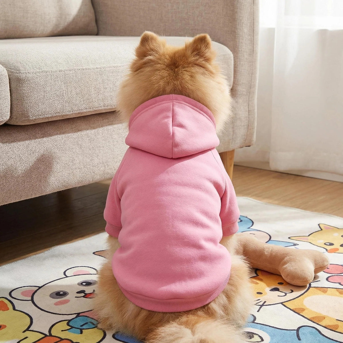 Thin Dog Hoodie Sweatshirt