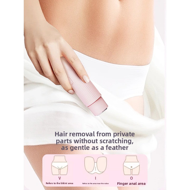 Double-headed electric shaver/epilator