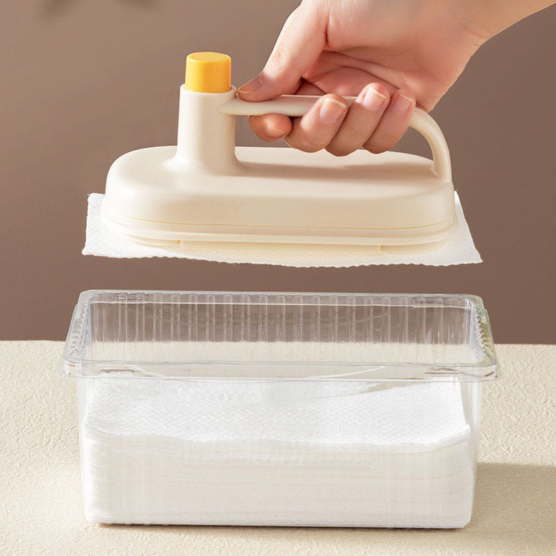 Replaceable Disposable Kitchen Oil-Removing Cleaning Cloth for Bathroom Lazy Cleaning Tool