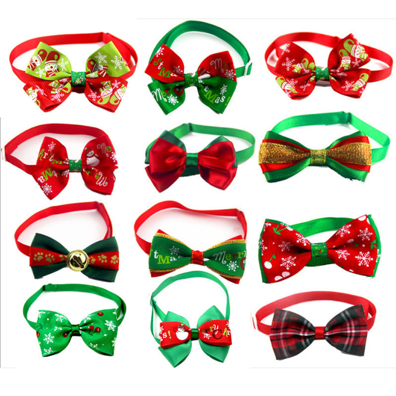 Pet bow tie bow-shaped jewelry collar