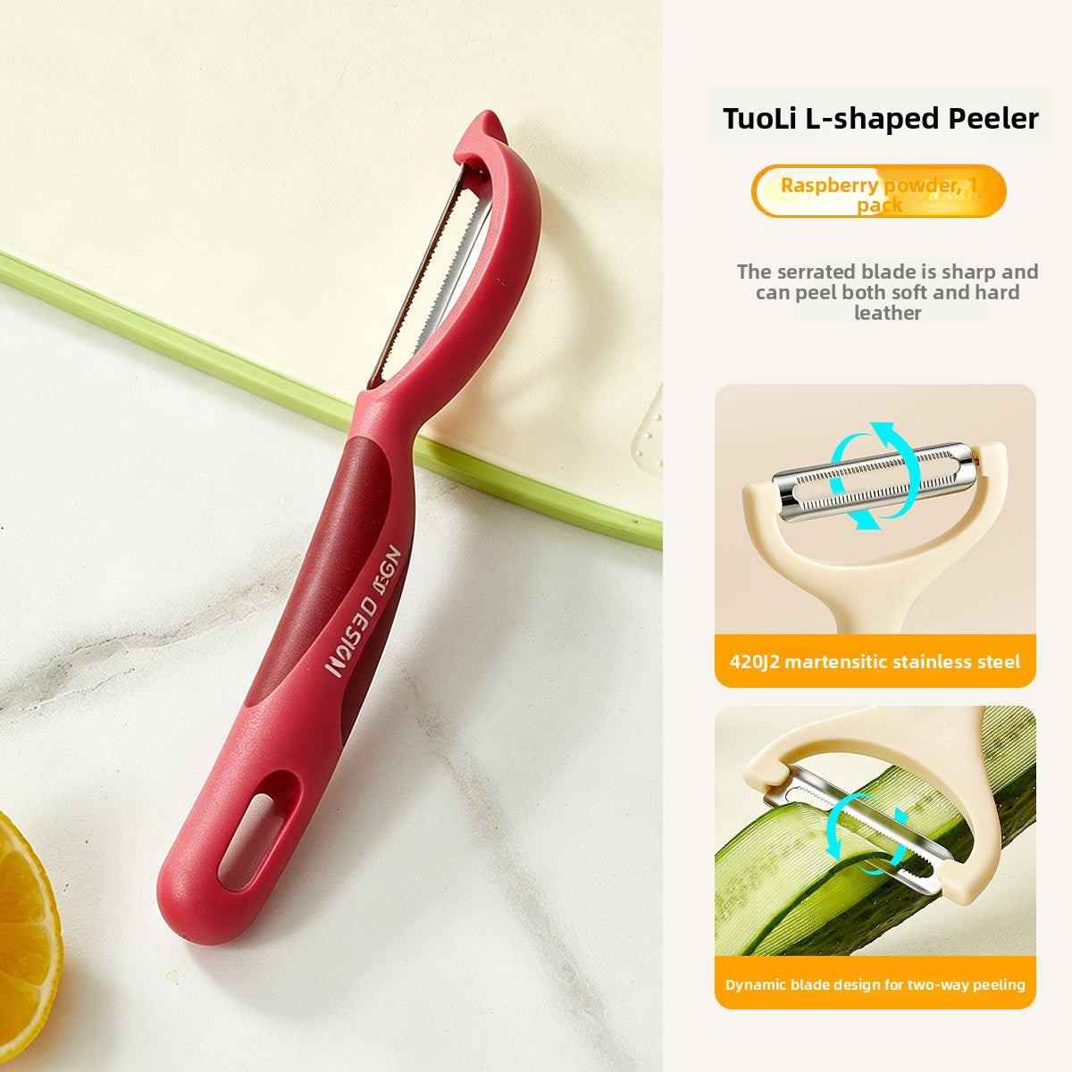 Ivso Kitchen Peeler and Grater Set