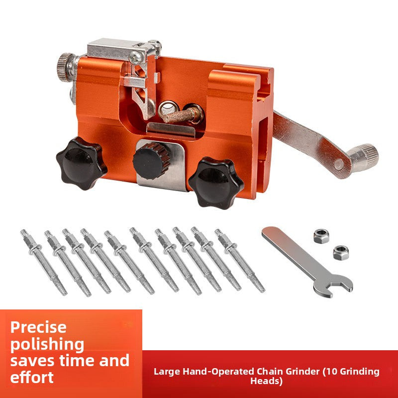 Manual Chain Grinder Hand Tool