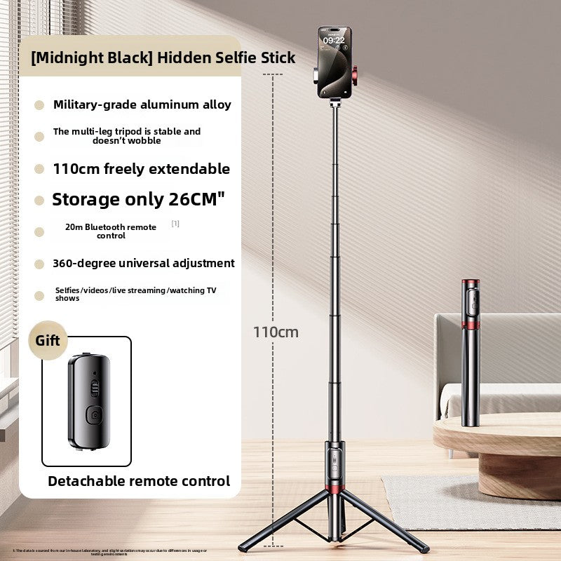 Telescopic Bluetooth Selfie Stick with Tripod Holder